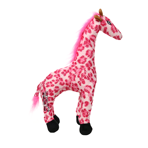 Tuffy's Pet Toys Mighty Toys - Giraffe Pink