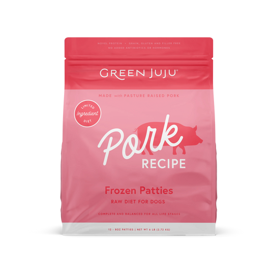 Green JuJu Frozen Raw Diet Pork