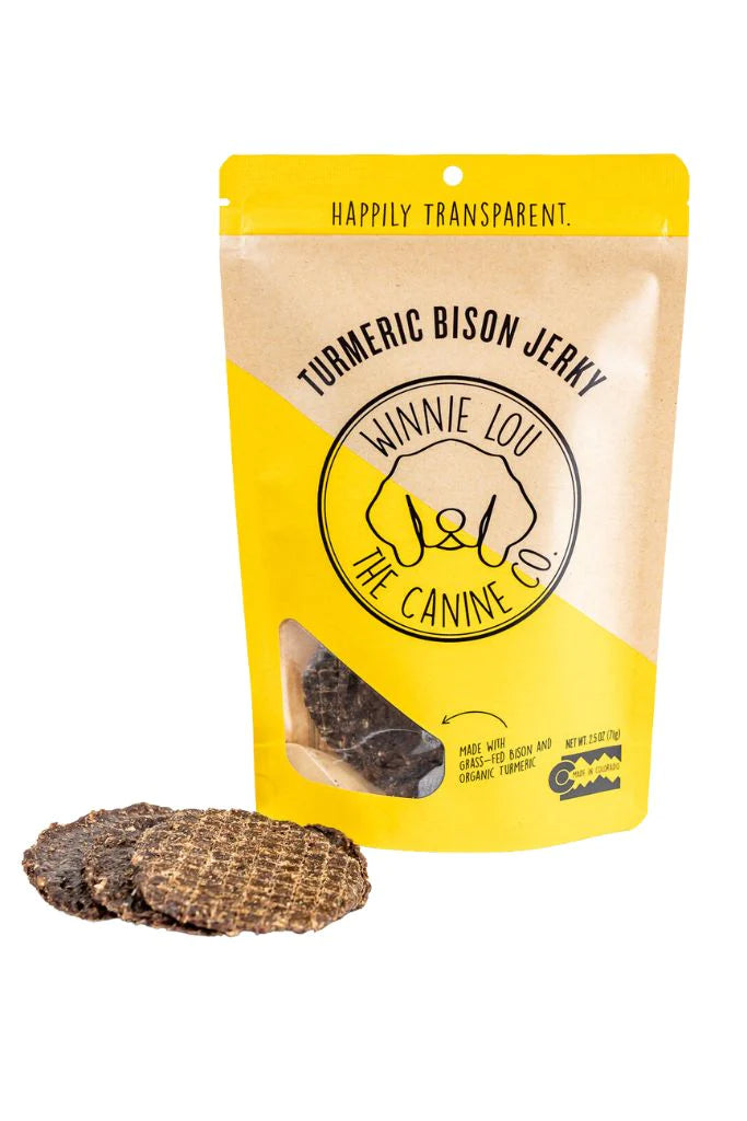 Winnie Lou Turmeric Bison Jerky