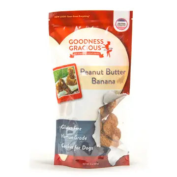 Goodness Gracious Peanut Butter Banana Cookies