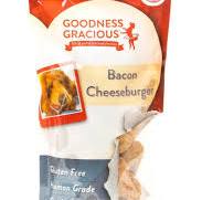 Goodness Gracious Bacon Cheeseburger Dog Cookies