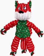 Kong Holiday Floppy Knots Red Fox