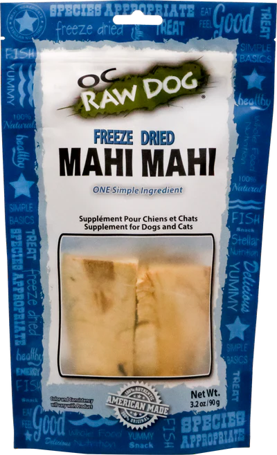 OC Raw Freeze Dried Mahi Mahi