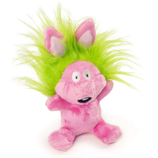 GoDog Silent Squeak Rabbit Dog Toy