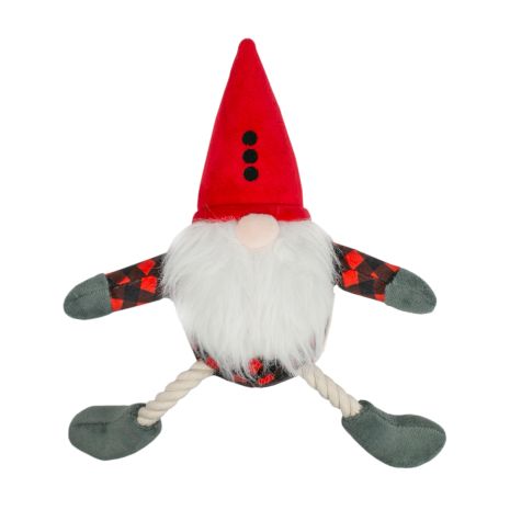 Tall Tails Gnome Pull-Through Rope Tug Toy