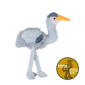 Tall Tails Heron Rope Body Tug Toy