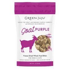 Green JuJu Goat Purple Freeze Dried Food Bites