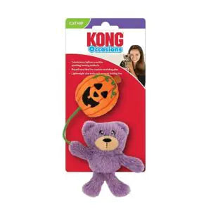 Kong Halloween Occasions Cat Toy, Bear & Pumpkin