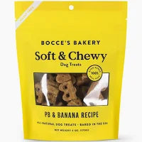 Bocce's Bakery Soft & Chewy PB & Banana Recipe