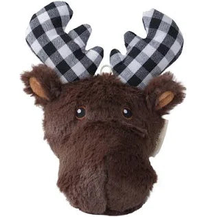 Tall Tails 2-in-1 Moose Plush Holiday Dog Toy