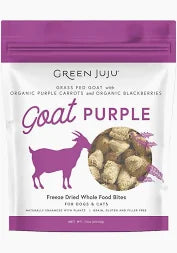 Green JuJu Goat Purple Freeze Dried Food Bites
