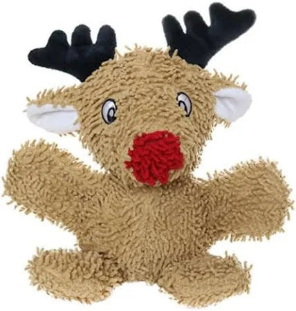 Tuffy's Pet Toys Mighty Microfiber Ball - Reindeer