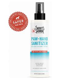 Skout's Honor Paw and Hand Sanitizer