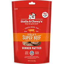 Stella and Chewy's Super Beef Freeze-Dried Dinner Patties