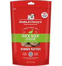 Stella and Chewy's Duck Duck Goose Freeze-Dried Dinner Patties