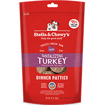 Stella and Chewy's Tantalizing Turkey Freeze-Dried Dinner Patties