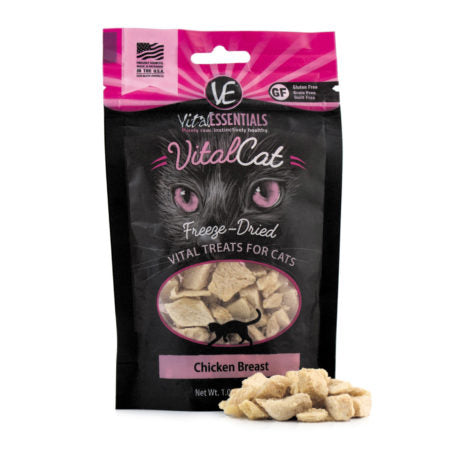 Vital Essentials Cat Chicken Breast Freeze-Dried Treats