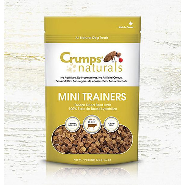 Crumps' Naturals Freeze Dried Beef Liver Mini Trainers