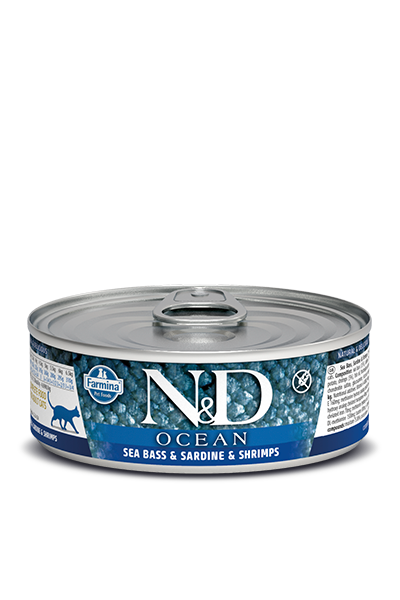 N&D Sea Bass, Sardine and Shrimp Stew