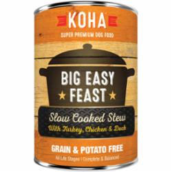 KOHA Big Easy Feast Slow Cooked Stew with Turkey, Chicken and Duck