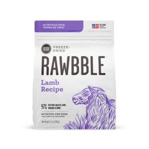Bixbi-Rawbble Lamb Freeze Dried Recipe