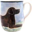 Karen Donleavy Chocolate Labrador Mug