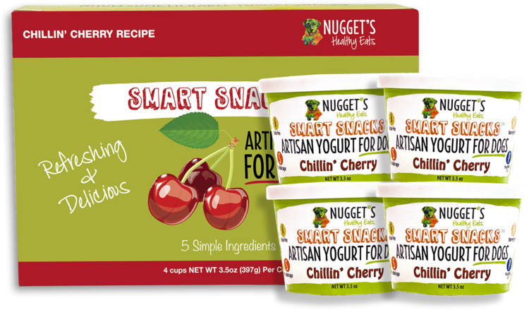 Nugget's Healthy Eats Dog Frozen Yogurt Chillin' Cherry