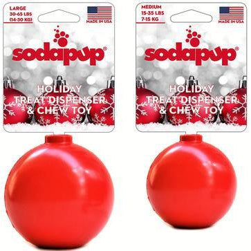 Sodapup Christmas Ornament Holiday Treat Dispenser