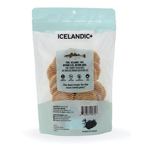 Icelandic+ Cod Fish Chips Dog Treat 2.5-oz Bag