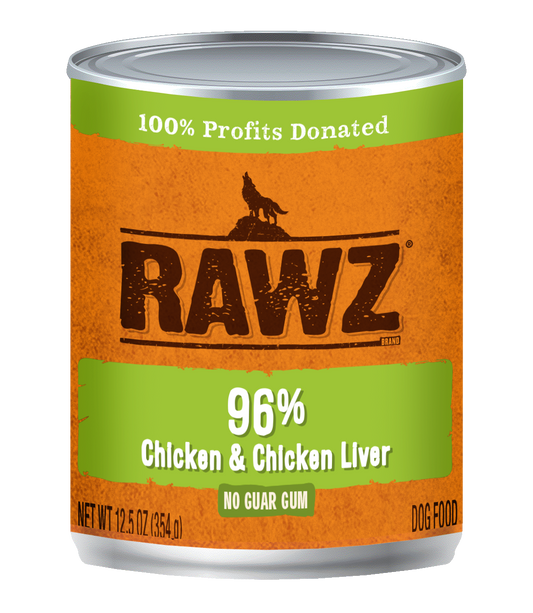 RAWZ 96% Chicken & Chicken Liver