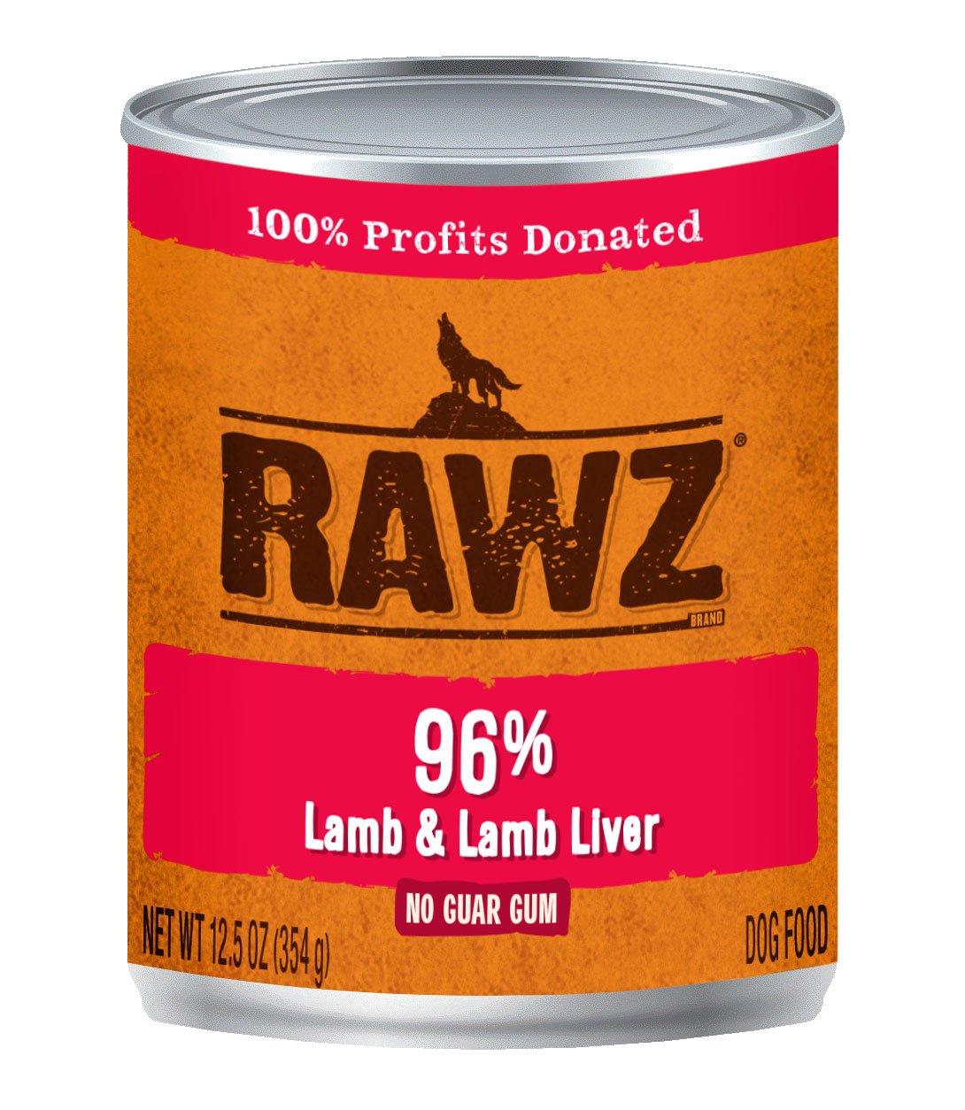 RAWZ 96% Lamb & Lamb Liver