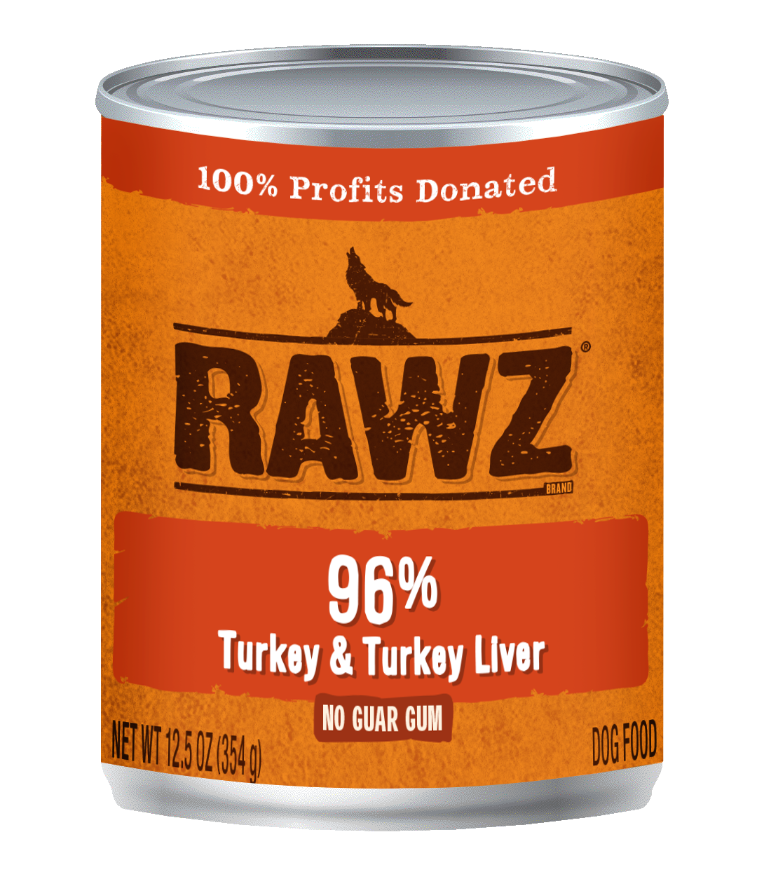 RAWZ 96% Turkey & Turkey Liver