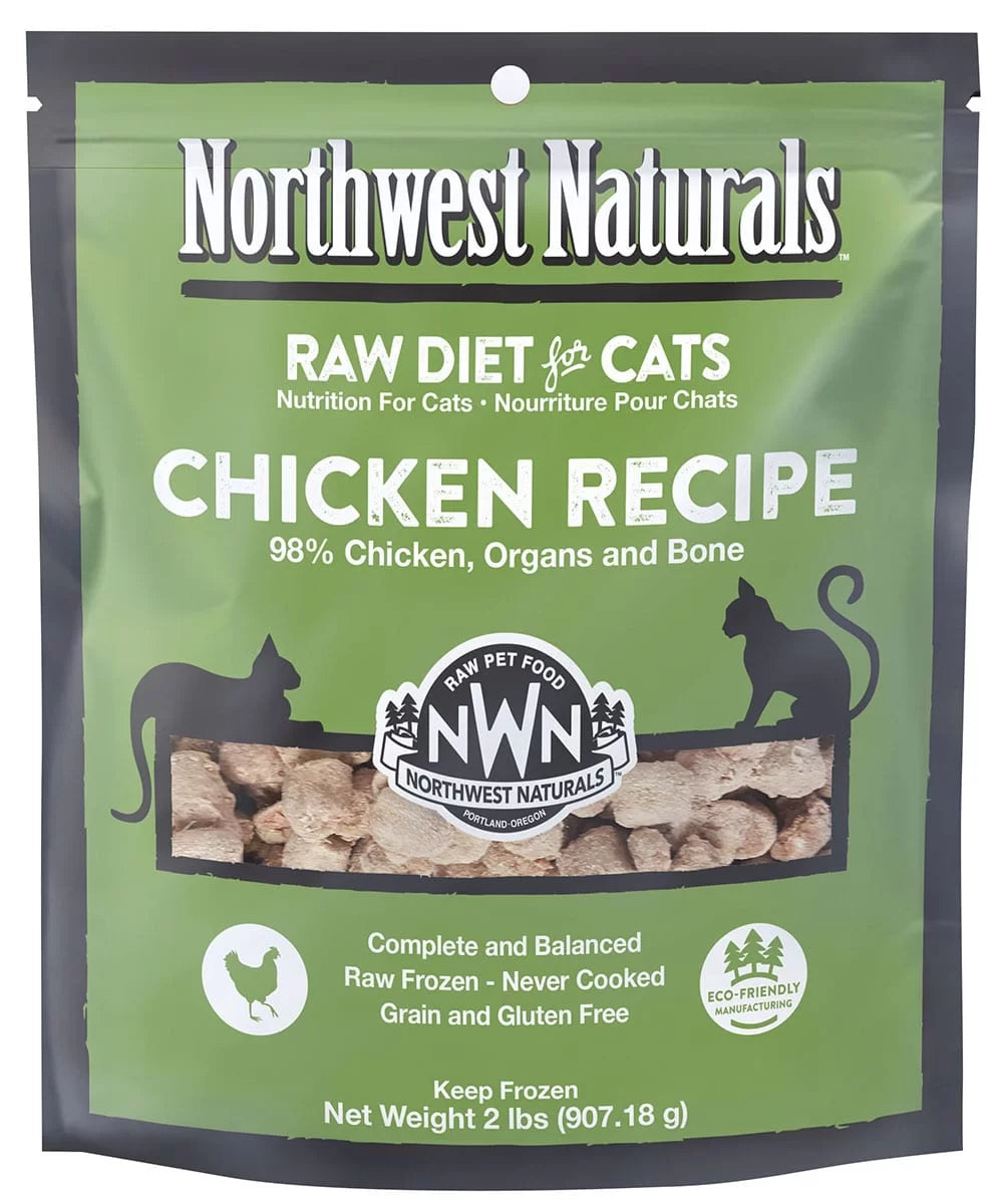 Northwest Naturals Raw Diet for Cats Chicken Recipe