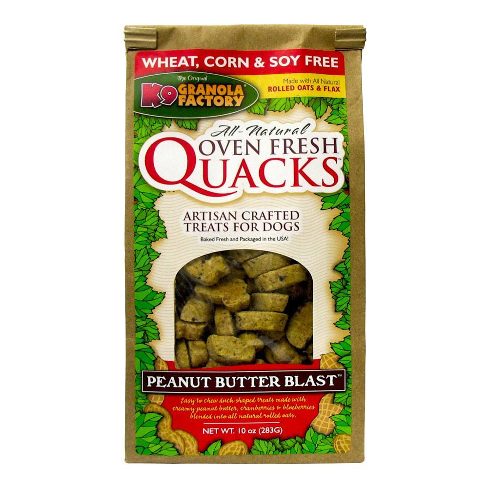 K9 Granola Factory Quacks Peanut Butter Blast
