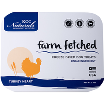 KCC Naturals Freeze Dried Turkey Hearts