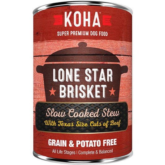 KOHA Pet Food  Lone Star Brisket Slow Cooked Stew 12.7oz.