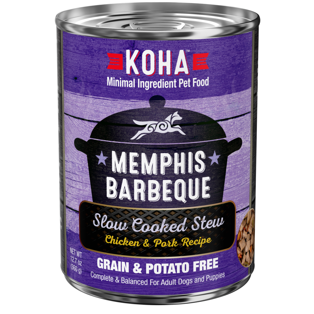 KOHA Pet Food Memphis Barbeque Slow Cooked Stew