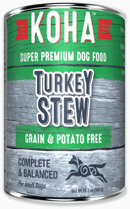 KOHA Pet Food Turkey Stew  12.7oz.