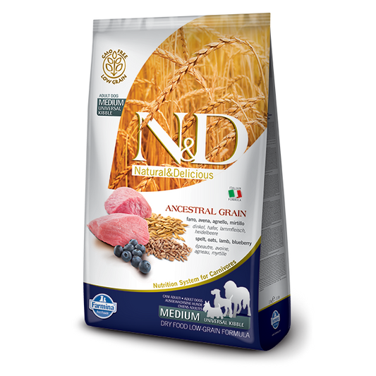 N&D Ancestral Grain Lamb and Blueberry Adult