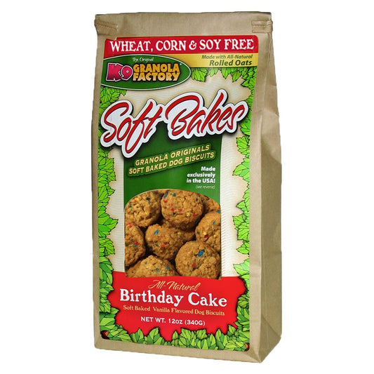 K9 Granola Factory Soft Bakes-Birthday Cake
