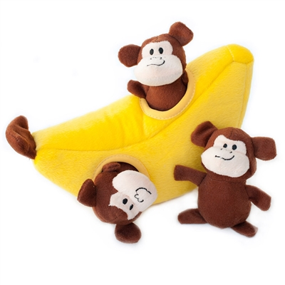 Zippy Paws - Zippy Burrow Monkey 'n Banana Pet Palette