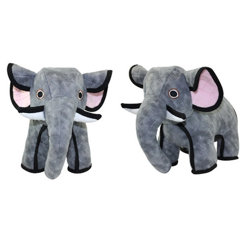 Tuffy's Pet Toys Zoo Series - Emery Elephant