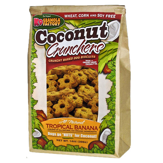 K9 Granola Factory Coconut Crunchers-Tropical Banana