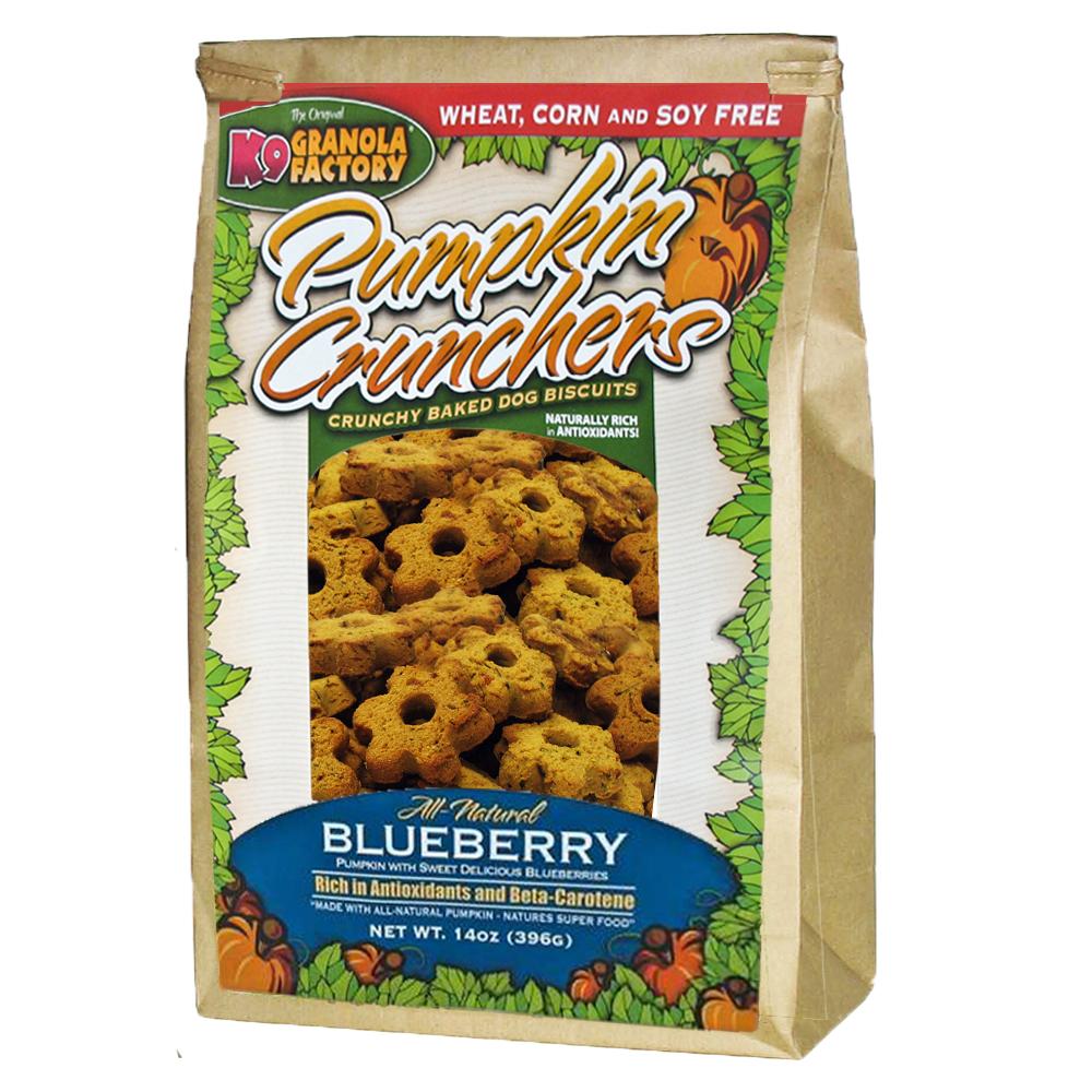 K9 Granola Factory Pumpkin Crunchers-Blueberry