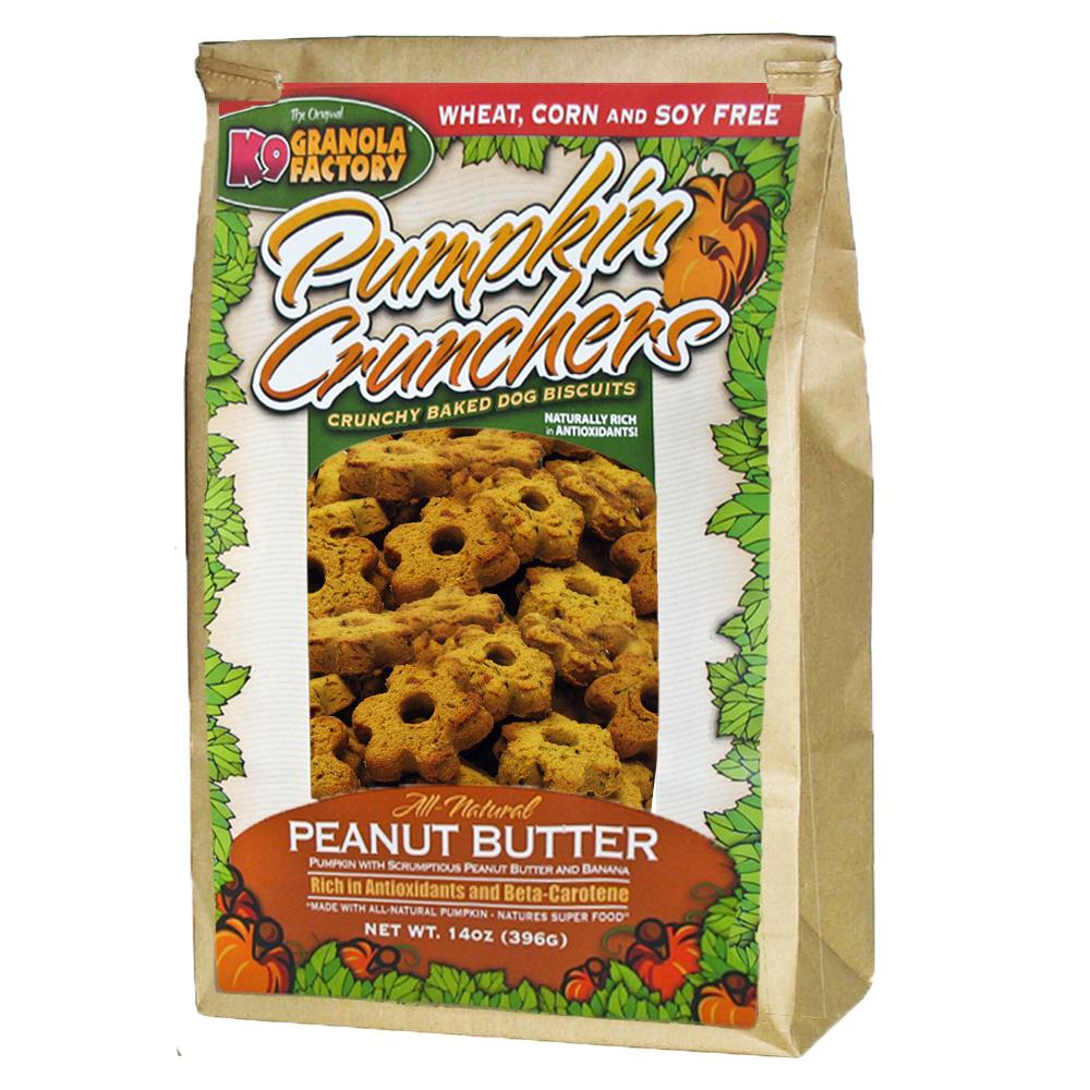 K9 Granola Factory Pumpkin Crunchers-Peanut Butter