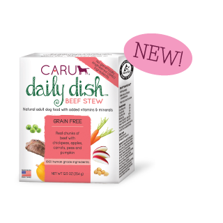 Caru Daily Dish Beef Stew for Dogs