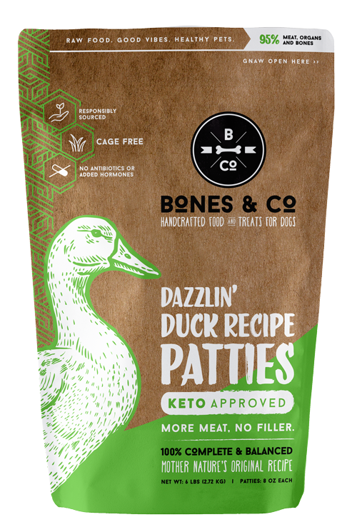 Bones & Co Dazzlin' Duck Recipe Patties