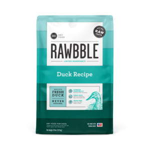 Bixbi-Rawbble Dry Dog Food Duck Recipe
