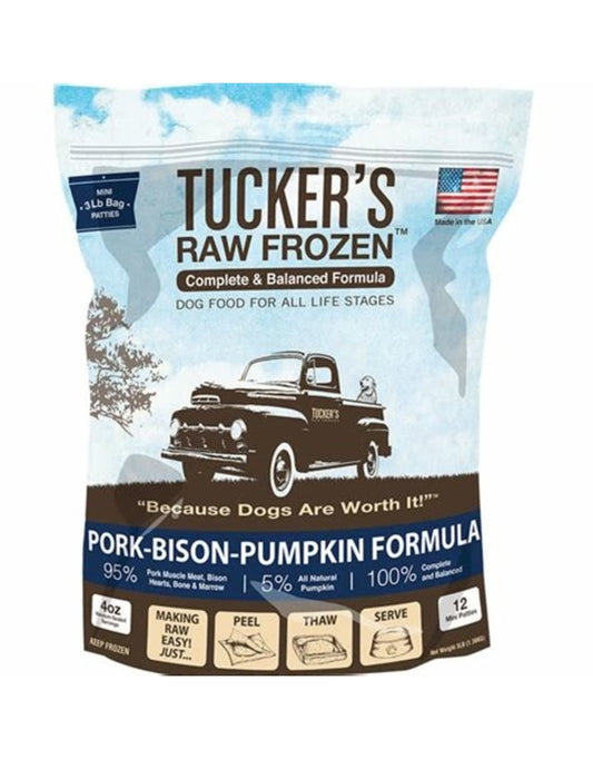 Tucker's Pork, Bison and Pumpkin Formula
