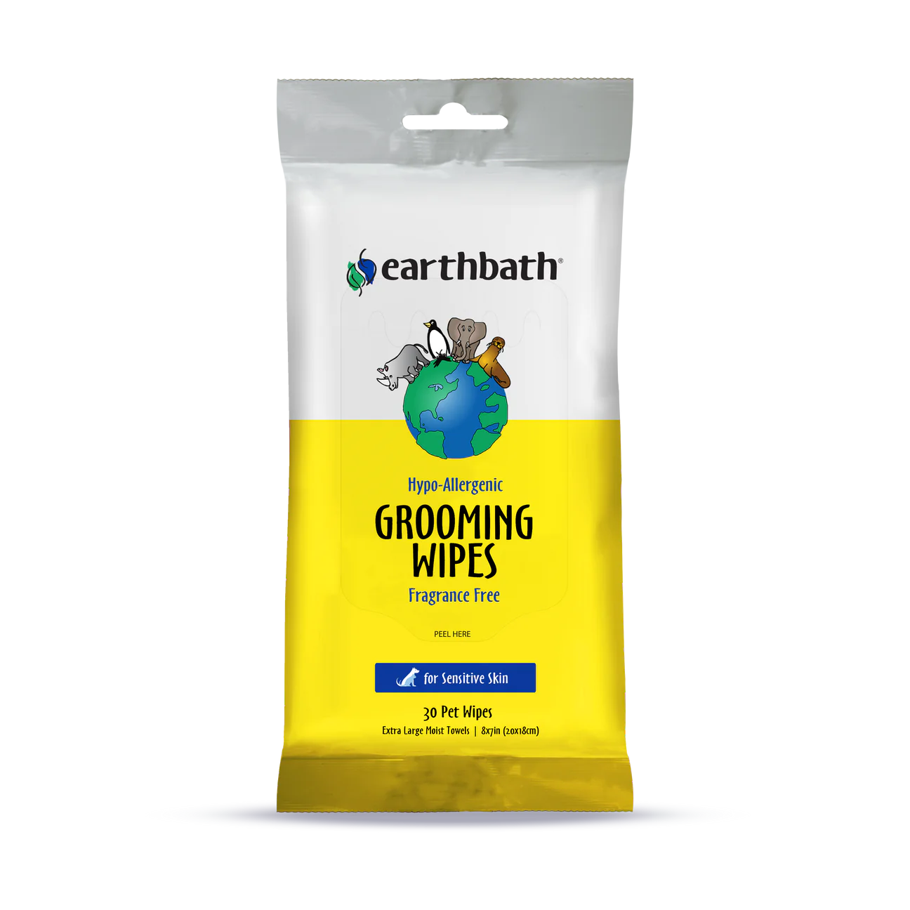 Earthbath Grooming Wipes - Hypo-Allergenic